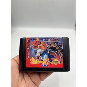 Sonic The Hedgehog Spinball SEGA Genesis Game Catridge Only